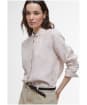 Women's Barbour Marine Shirt - BRAN STRIPE