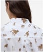 Women’s Barbour Safari Shirt - Dog Print