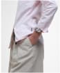 Women's Barbour Derwent Shirt - PINK/HESSIAN TAR