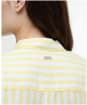 Women's Barbour Annie Long Sleeve Linen Shirt - Sunray Yellow Stripe