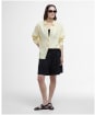 Women's Barbour Annie Long Sleeve Linen Shirt - Sunray Yellow Stripe