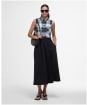 Women's Barbour Agnes Shirt - Monochrome Tartan 