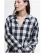 Women's Barbour Maya Top - Ecru / Black