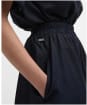 Women's Barbour Elsie Midi Skirt - Black