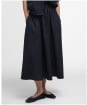 Women's Barbour Elsie Midi Skirt - Black