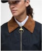 Women's Barbour Catlin Showerproof Jacket - Black / Ancient 