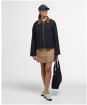 Women's Barbour Catlin Showerproof Jacket - Black / Ancient 