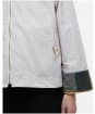 Women's Barbour Catlin Showerproof Jacket - Oatmeal / Ancient Tartan