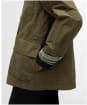 Women's Barbour Averie Showerproof Jacket - Dusky Green / Ancient Tartan