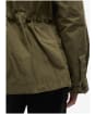 Women's Barbour Averie Showerproof Jacket - Dusky Green / Ancient Tartan