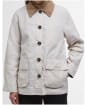 Women's Barbour Averie Showerproof Jacket - Oatmeal / Ancient Tartan
