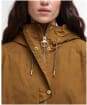 Women's Barbour Hayley Showerproof Jacket - Breen / Dusky Green