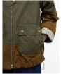 Women's Barbour Hayley Showerproof Jacket - Dusky Green