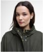 Women's Barbour Mae Showerproof Jacket - Olive / Ancient Tartan