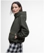 Women's Barbour Mae Showerproof Jacket - Olive / Ancient Tartan