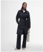 Women's Barbour Maia Showerproof Jacket - Dark Navy / Rosemary