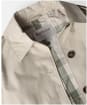 Women's Barbour Maia Showerproof Jacket - Light Sand / Rosemary Tartan
