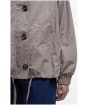 Women's Barbour Bhodi Showerproof Jacket - Dirty Khaki / Safari Tartan
