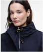 Women's Barbour Bhodi Showerproof Jacket - Dark Indigo / Safari Tartan