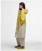 Women's Barbour Evie Showerproof Parka - Limeade / Light Sand