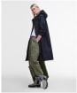 Women's Barbour Evie Showerproof Parka - Dark Navy / Dark Navy