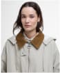 Women's Barbour Jema Showerproof Jacket - Light Sand