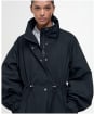 Women's Barbour Suri Showerproof Jacket - Black / Safari Dress Tartan