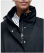 Women's Barbour Suri Showerproof Jacket - Black / Safari Dress Tartan