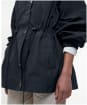 Women's Barbour Suri Showerproof Jacket - Black / Safari Dress Tartan