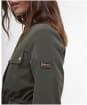 Women's Barbour International Brea Showerproof Jacket - Envy Green