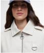 Women's Barbour June Showerproof Jacket - White