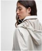 Women's Barbour June Showerproof Jacket - White