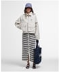 Women's Barbour June Showerproof Jacket - White