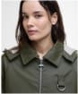 Women's Barbour June Showerproof Jacket - Deep Olive