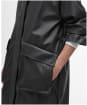 Women's Barbour International Atlas Showerproof Jacket - Black