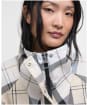 Women's Barbour Suri Checked Showerproof Jacket - Safari Tartan
