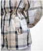 Women's Barbour Suri Checked Showerproof Jacket - Safari Tartan