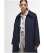 Women's Barbour Sonnet Showerproof Jacket - Dark Navy / Safari
