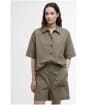 Women's Barbour Cary Shorts - Dusky Green