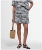 Women's Barbour Romy Shorts - Monochrome Print