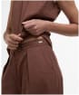 Women's Barbour Lucy Trousers - Walnut