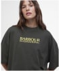 Women's Barbour International Dakota T-Shirt - Envy
