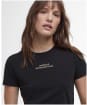 Women's Barbour International Estella T-Shirt - Black