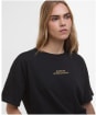 Women's Barbour International Harlow T-Shirt - Black
