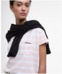 Women's Barbour Otterburn Stripe T-Shirt - Primrose Pink