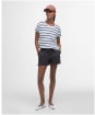 Women's Barbour Otterburn Stripe T-Shirt - White / Navy