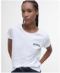 Women's Barbour Kenmore T-Shirt - White