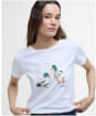 Women's Barbour Penfor T-Shirt - White