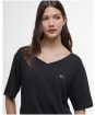 Women's Barbour International Riley T-Shirt - Black