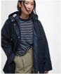 Women's Barbour Khai Waterproof Jacket - Dark Navy / Rosemary
